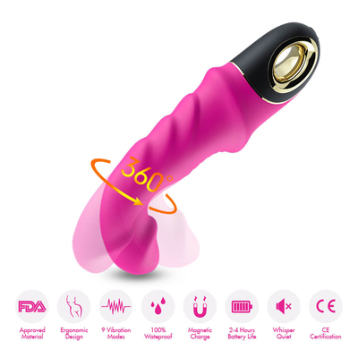 ผู้หญิงหรูหรา G Spot Climax Masturbator USB ชาร์จ Secret Sex Toys