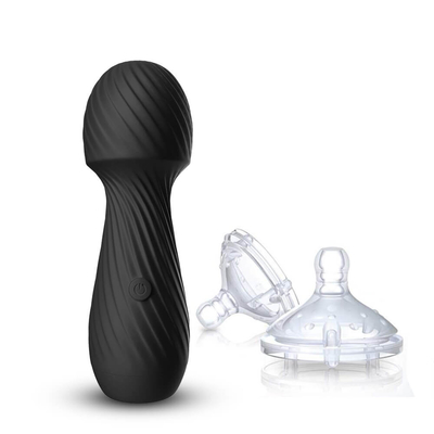 มินิแบบพกพา AV Wand Vibrator USB ชาร์จหญิง Clitoral Nipple Orgasm