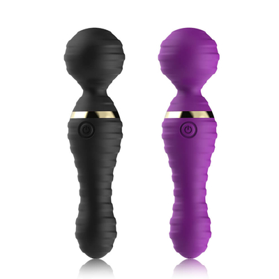 USB ชาร์จ AV Wand Massager จุกนมไฟฟ้ากระตุ้นเพศ Vibe