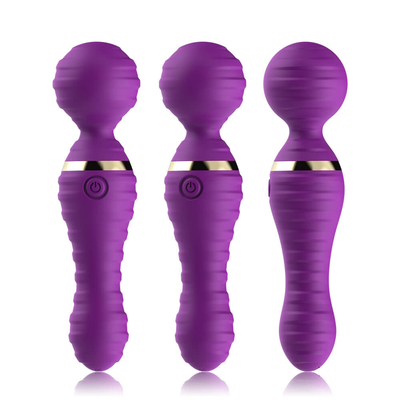 USB ชาร์จ AV Wand Massager จุกนมไฟฟ้ากระตุ้นเพศ Vibe