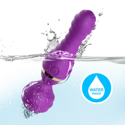 USB ชาร์จ AV Wand Massager จุกนมไฟฟ้ากระตุ้นเพศ Vibe