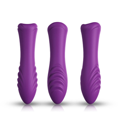 แบตเตอรี่ AAA ปุ่มควบคุมหนึ่งปุ่ม Clitoris Stimulation Vibrator กระสุนที่ถอดออกได้