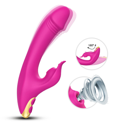 ซิลิโคนทางการแพทย์ C / G Spot Stimulator Spot Sucker ช่องคลอด Orgasm Famale Sex Toy