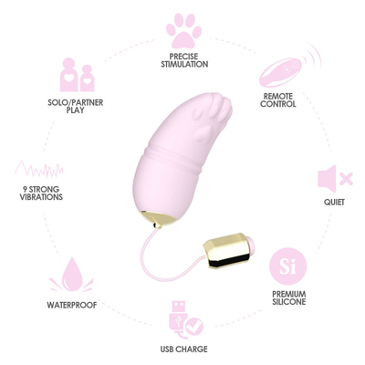 Masturbation Mini Love หญิงไข่เซ็กส์ทอย 3.7V 200mAh สำหรับผู้หญิง