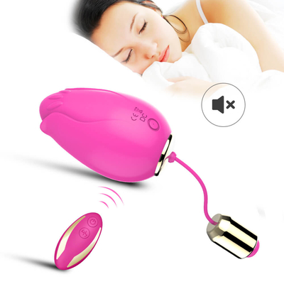 G Spot Vibrating Egg เซ็กส์ทอยสำหรับผู้หญิง Wireless Control Mini Flower Silicone