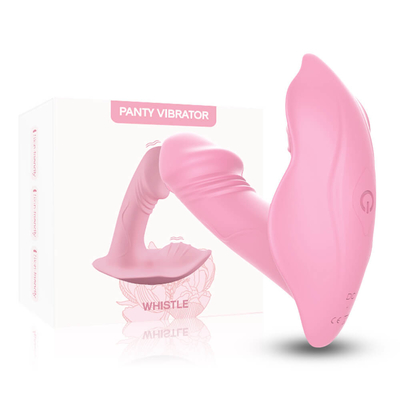 รีโมทคอนโทรลกางเกงสวมซิลิโคน G Spot Vibrator, Dildo Vibrator Sex Toy