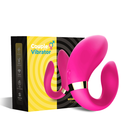 Dual Motors Vibration Foreplay Teasing Massager Remote Vibes ของเล่นคู่รักผู้ใหญ่