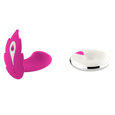 Clitoris เครื่องสั่นแบบสวมใส่รีโมทคอนโทรล