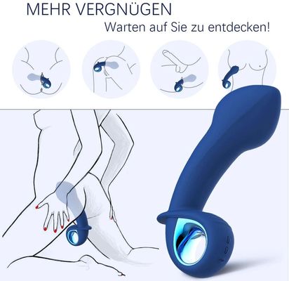 10 โหมดพองก้นก้นเสียบ Dildo เกย์ต่อมลูกหมากของเล่นของเล่นทางเพศทางทวารหนักสำหรับผู้ชาย