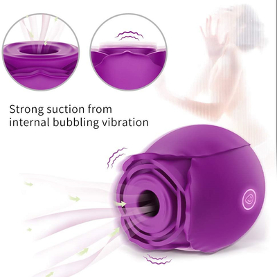 เครื่องสั่นแรงดันอากาศแบบชาร์จได้ Clitoral Vibrator Clitoral Suction Stimulator