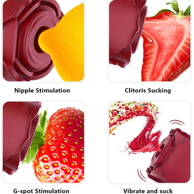 หัวนมและ Clit Suckers ดูด Vibrator ของเล่นทางเพศ Vibrating Nipple Suckers