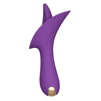 สัมผัสจริงสัมผัสลิ้นเลียเครื่องสั่นแบบชาร์จ T Massager OEM ODM