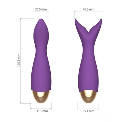 145.5mm หญิง Clit ของเล่นสั่น Clitoral ที่มีประสิทธิภาพผู้ใหญ่ G Spot Vibrator ของเล่นทางเพศ