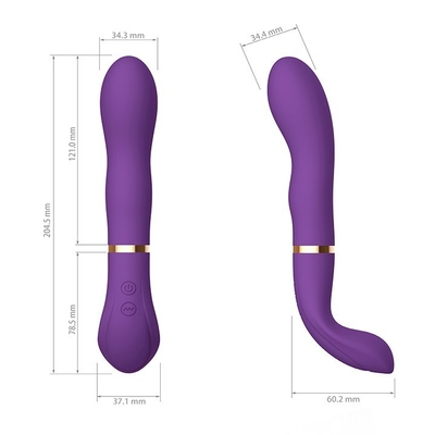 90 นาทีผู้หญิง Mini G Spot Vibrator ของเล่นทางเพศเครื่องสั่นไม้กายสิทธิ์ขนาดเล็กที่เงียบสงบ