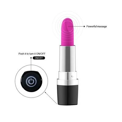 100 * 23.5 * 23.5 มม. สาว G Spot Massager Beginner Mini Lipstick Vibrator