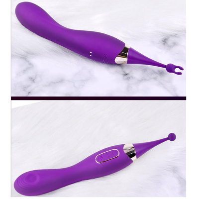 IPX6 ปากกาเพศหญิงกระตุ้นการสั่นสะเทือนสำหรับผู้ใหญ่ G Spot Vibrator Sex Toy