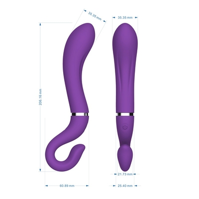 เครื่องนวดส่วนบุคคลหญิง G Spot Vibrator ของเล่นทางเพศกระตุ้นหัวนมไฟฟ้า