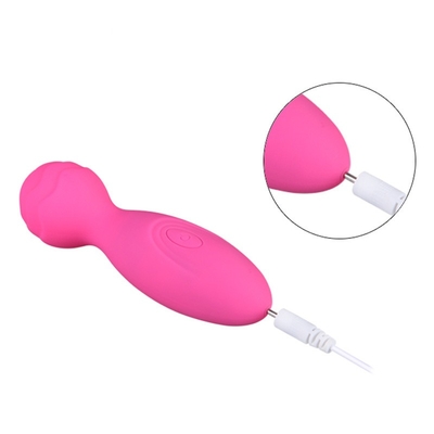 34.5 มม. ซิลิโคน AV Wand Massager Mini Electric Sex Wand Vibrator Wand Massager