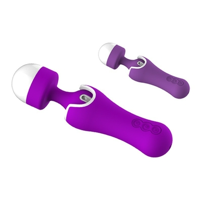 หัวสั่นซิลิโคนปรับได้ 4 แบบสำหรับ Vegina Adult Wand Massager 180 * 46 * 45 มม