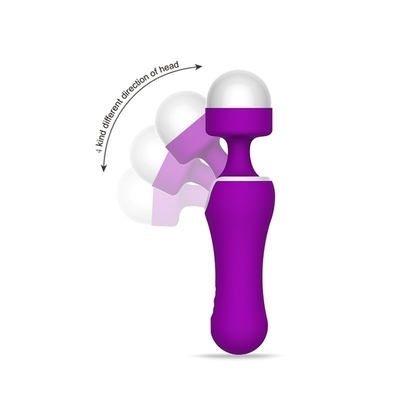 หัวสั่นซิลิโคนปรับได้ 4 แบบสำหรับ Vegina Adult Wand Massager 180 * 46 * 45 มม