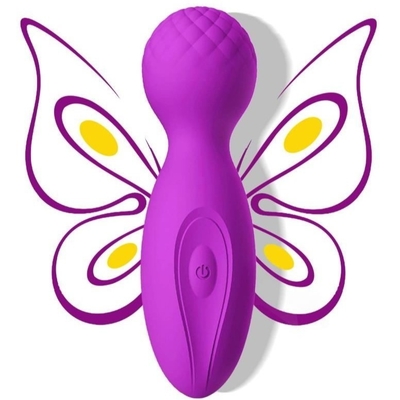 12 โหมดมือถือ AV Wand Massager คอหลังเครื่องนวดตัวไร้สาย