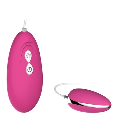 12 ความถี่คลาสสิกสีชมพู Love Egg Bullet G Spot Vibrator สำหรับผู้หญิง