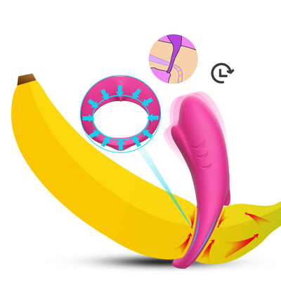 ยืดหยุ่น 3.7V Vibrator Cock Ring IPX7 อวัยวะเพศชายสั่น Delay Ejaculation สำหรับ Man