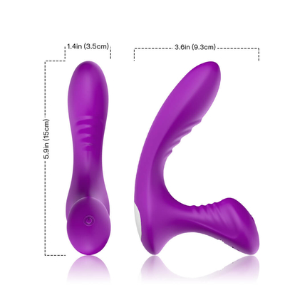 ชาย Orgasm Electric Prostate Massager แฮนด์ฟรี Anal Butt Vibrator Masturbator