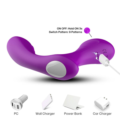 ชาย Orgasm Electric Prostate Massager แฮนด์ฟรี Anal Butt Vibrator Masturbator