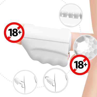 Stroke Penis Exercise ชาย Masterbator Cup ทำด้วยมือด้วย Magnetic Bullet Inside