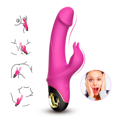 Amazing ผู้ใหญ่ G Spot Rabbit Vibrator ผู้หญิงช่องคลอด Clitoris Stimulator Sex Toy