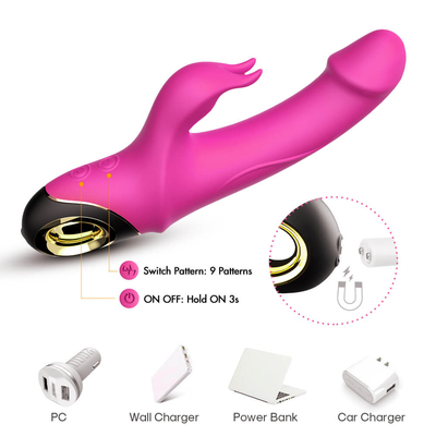 Amazing ผู้ใหญ่ G Spot Rabbit Vibrator ผู้หญิงช่องคลอด Clitoris Stimulator Sex Toy