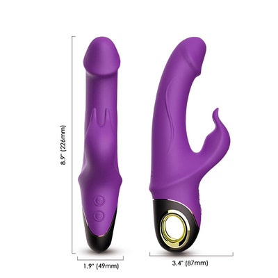 Amazing ผู้ใหญ่ G Spot Rabbit Vibrator ผู้หญิงช่องคลอด Clitoris Stimulator Sex Toy