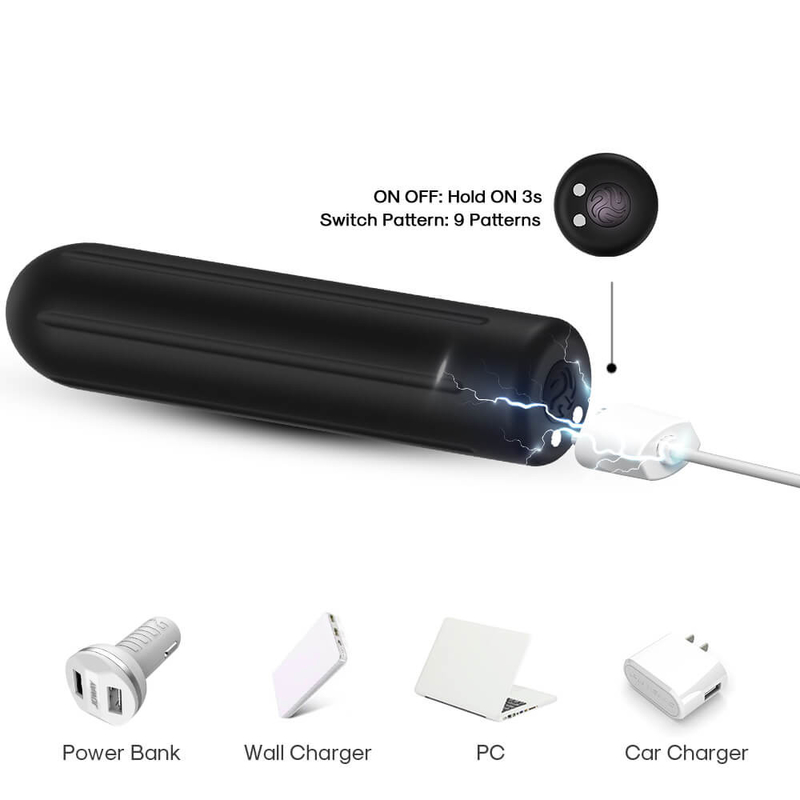 9 โหมดการสั่นสะเทือน Bullet Egg Vibrator เพศของเล่นสำหรับผู้หญิง Masturbation ทางช่องคลอด