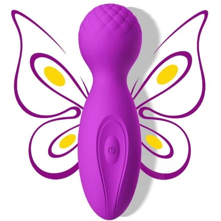 12 โหมดมือถือ AV Wand Massager คอหลังเครื่องนวดตัวไร้สาย